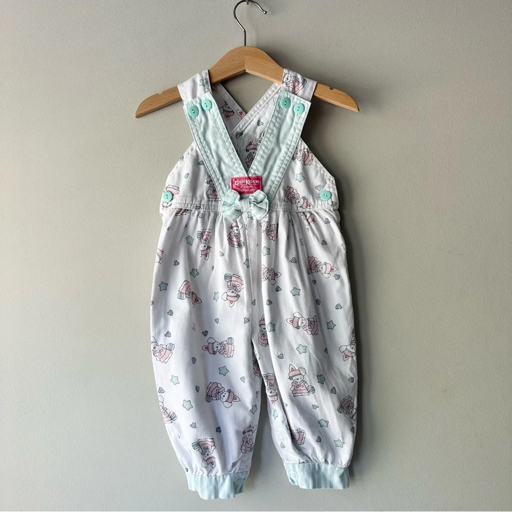 OshKosh B’gosh Vintage Bunny Overalls